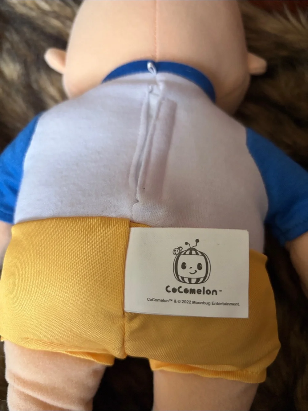CoComelon 12” Interactive Boo Boo JJ Talking Light Up Stuffed Plush Doll